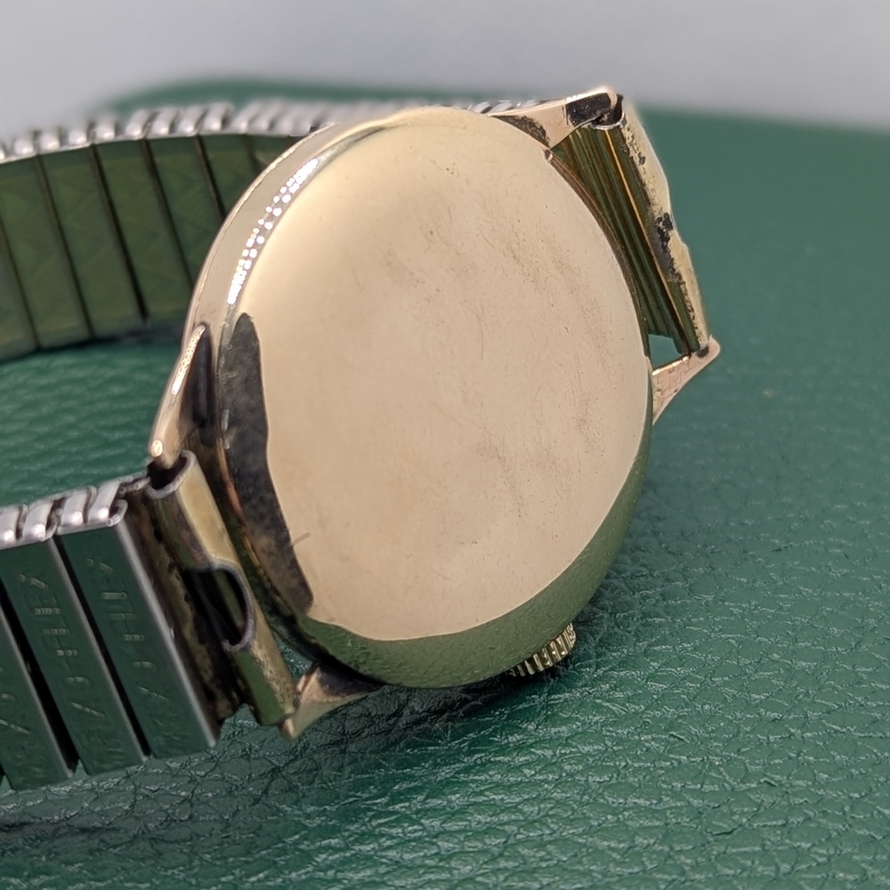 ✨  1950s Accurist 21-Jewel Solid 9ct Gold Men’s Dress Watch ✨ - Picture 4 of 11